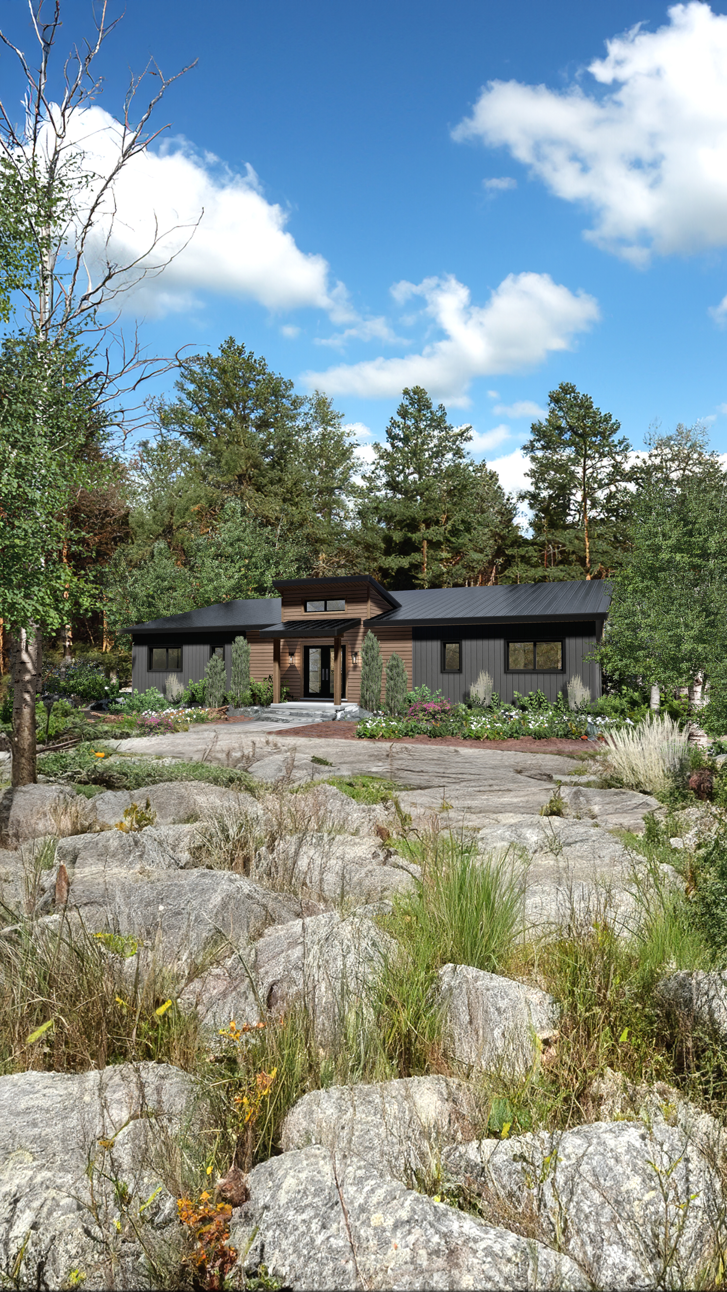 Jackpine exterior front