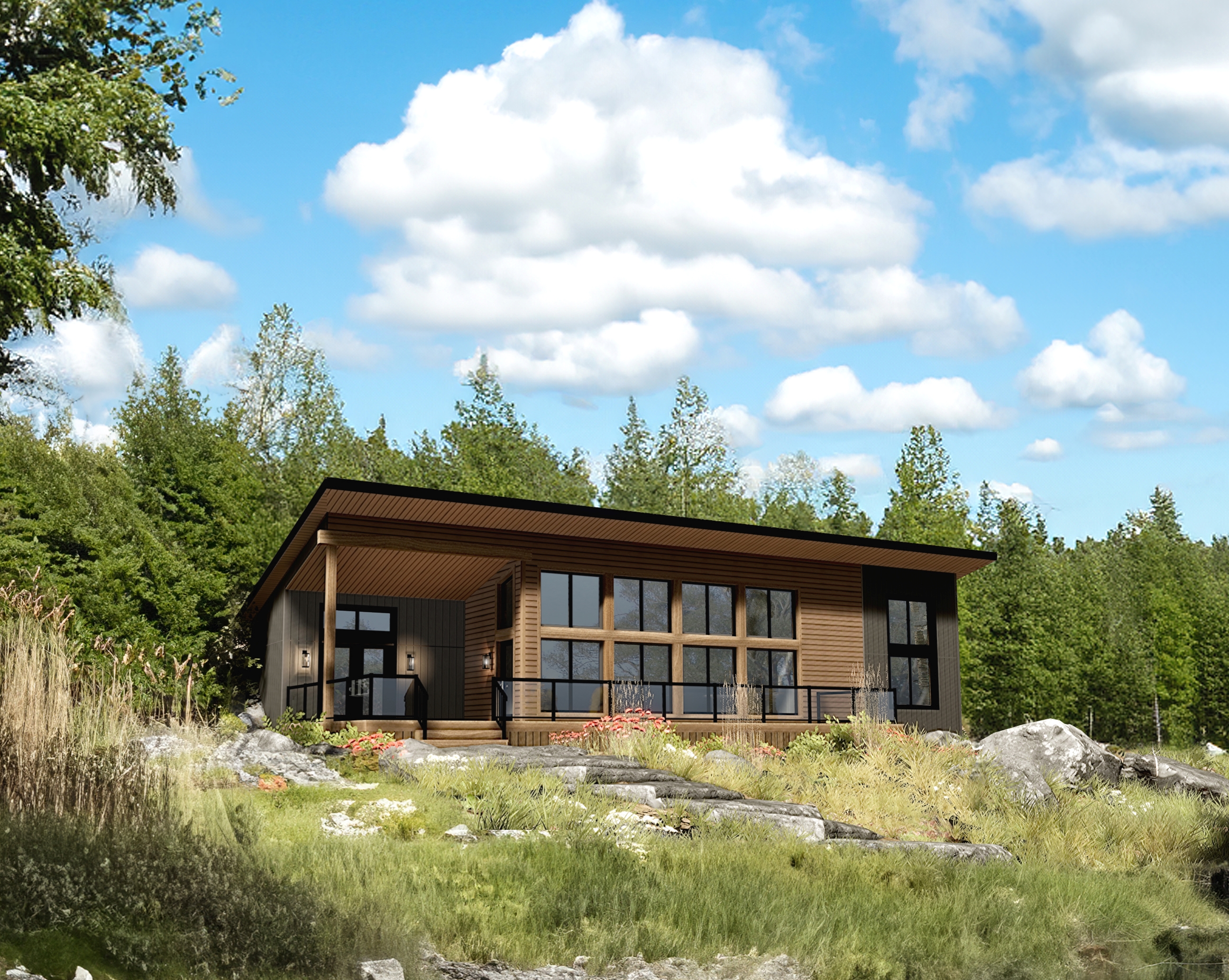 Jackpine exterior rear