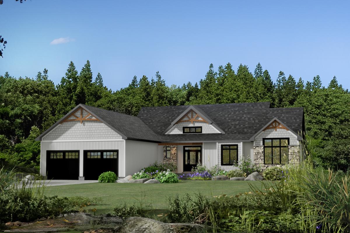 Cariboo model exterior rendering